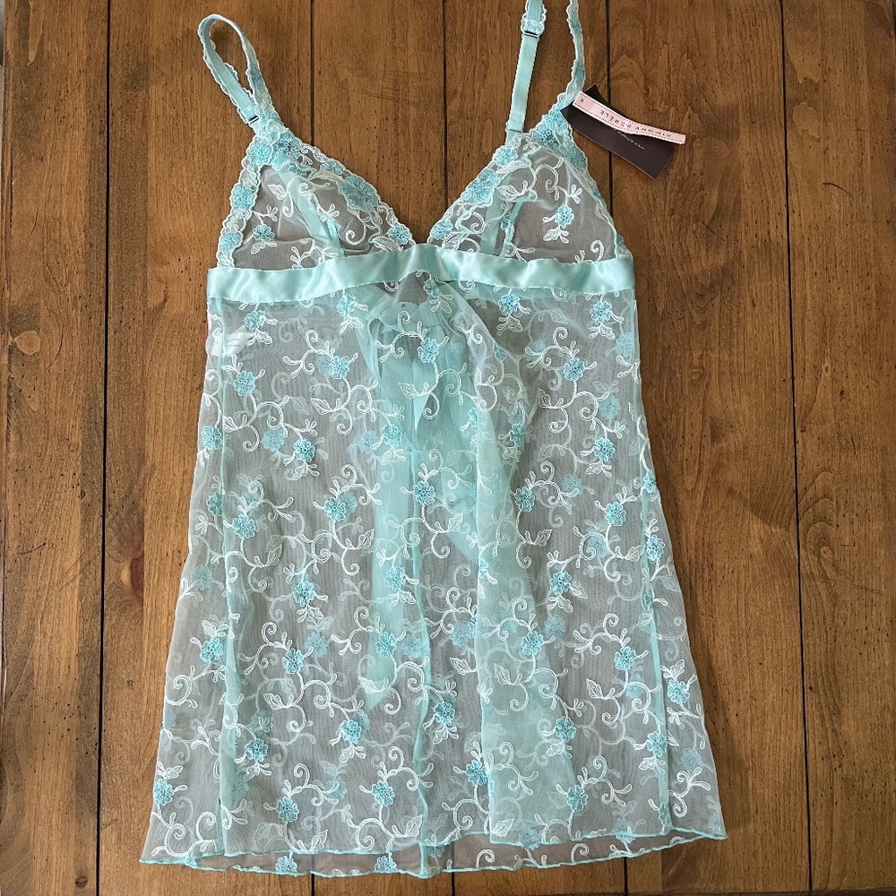 Simone Perele Lacy Babydoll Lingerie Nightgown FR 2 (Small)